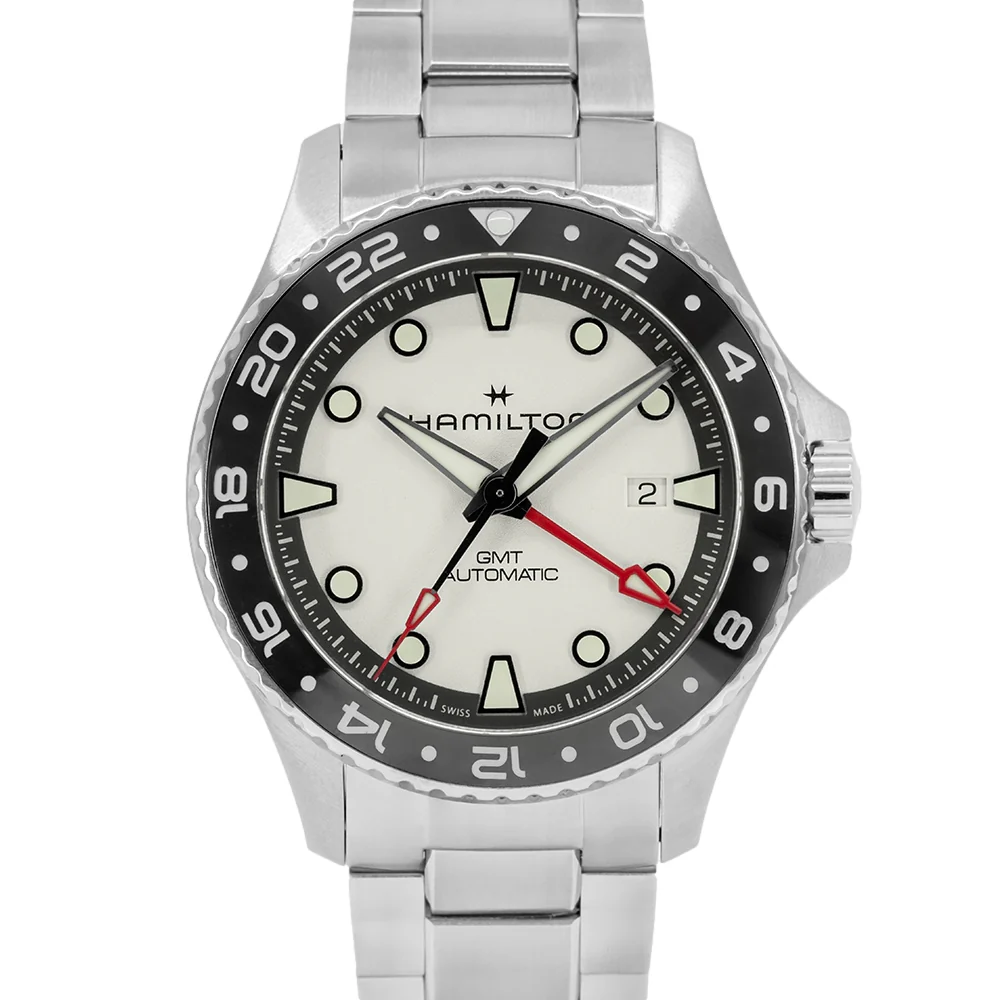 Hamilton Men's H82555150 Khaki Navy Scuba 43mm Automatic GMT - Image 2