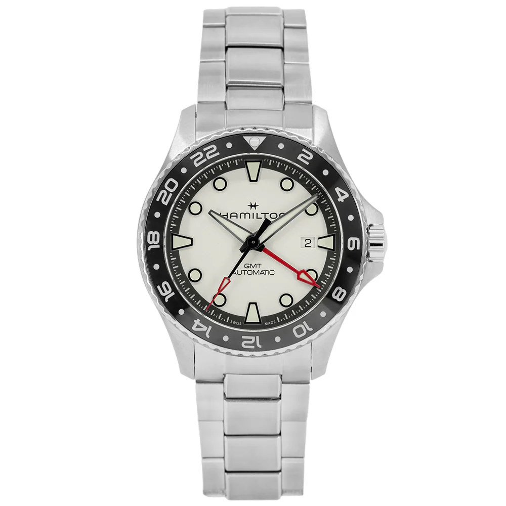 Hamilton Men's H82555150 Khaki Navy Scuba 43mm Automatic GMT - Image 3