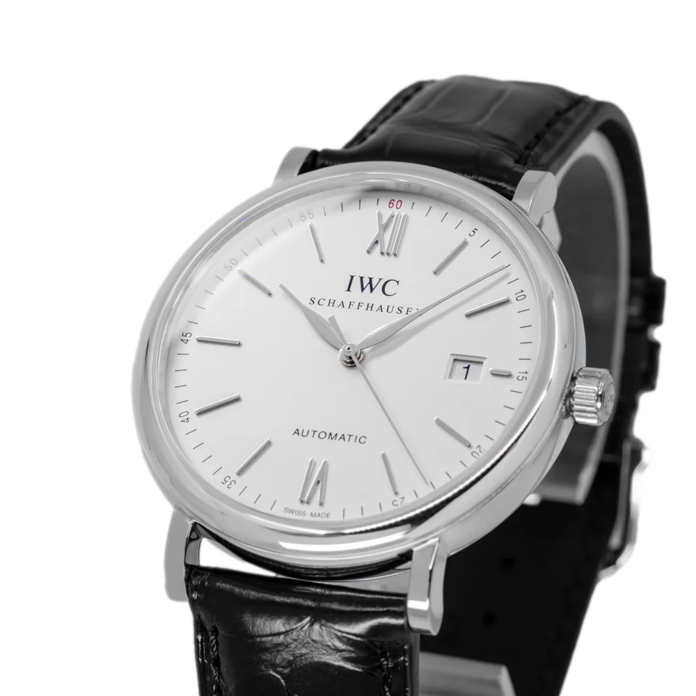 IWC Men's IW356501 Portofino Auto White Dial Watch - Image 10