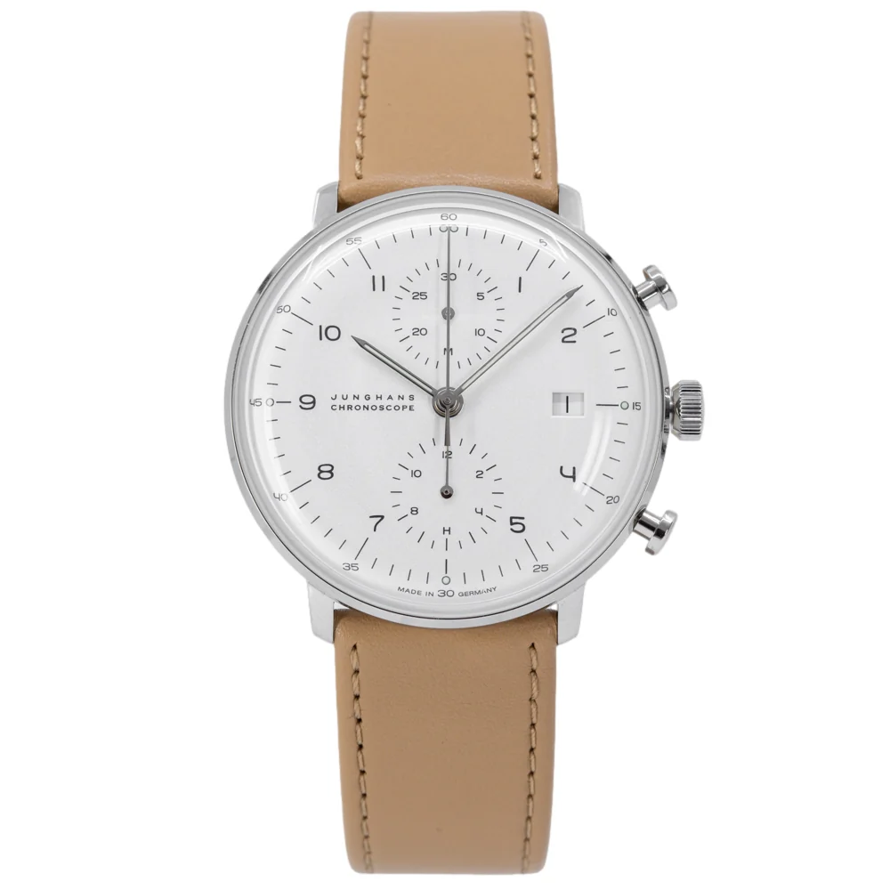 Junghans Men's 27/4502.02 Max Bill Chronoscope Automatic - Image 2