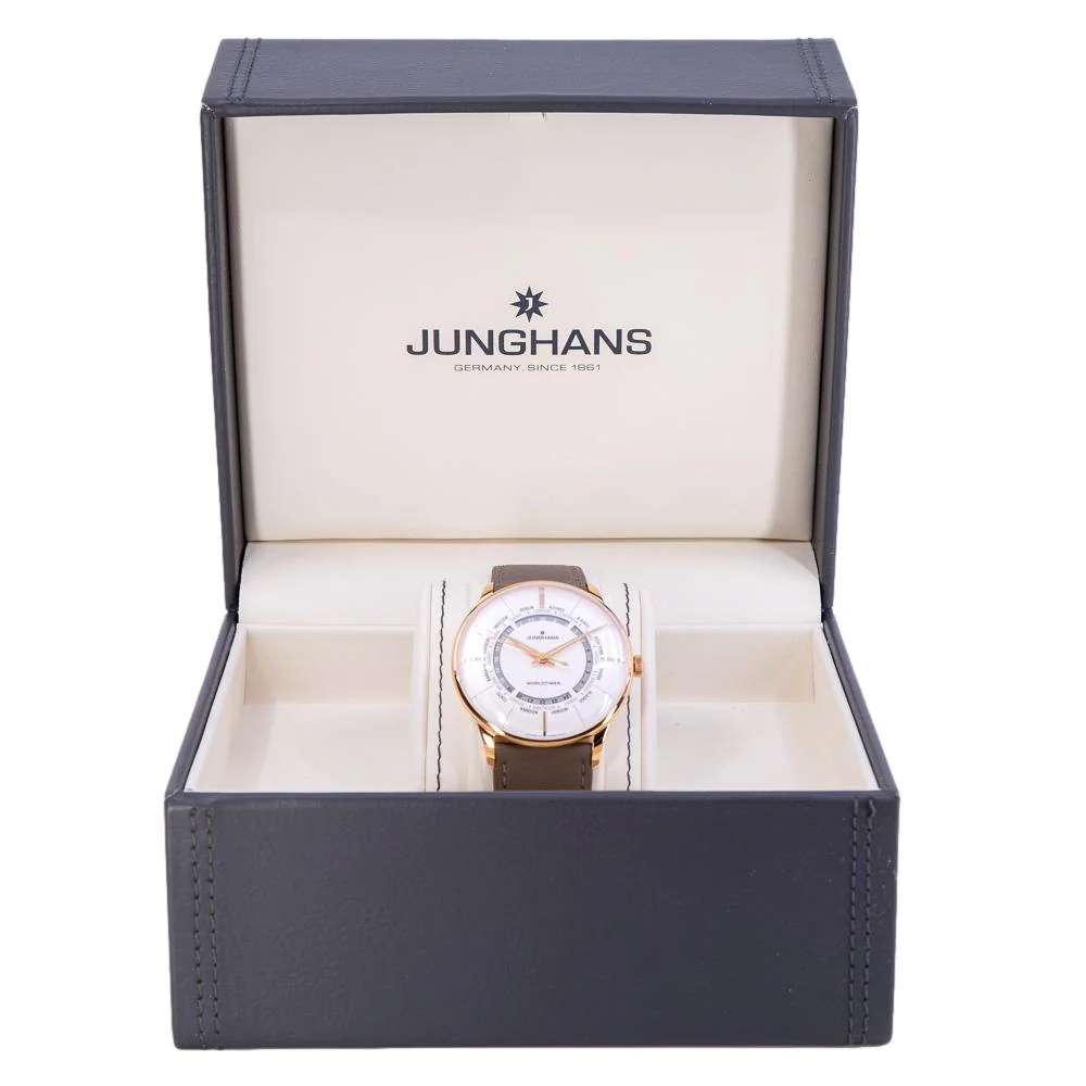 Junghans Men's 27/5012.01 Meister Worldtimer Auto - Image 7