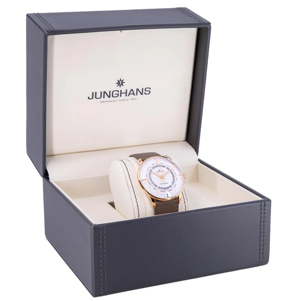 Junghans Men's 27/5012.01 Meister Worldtimer Auto - Image 8