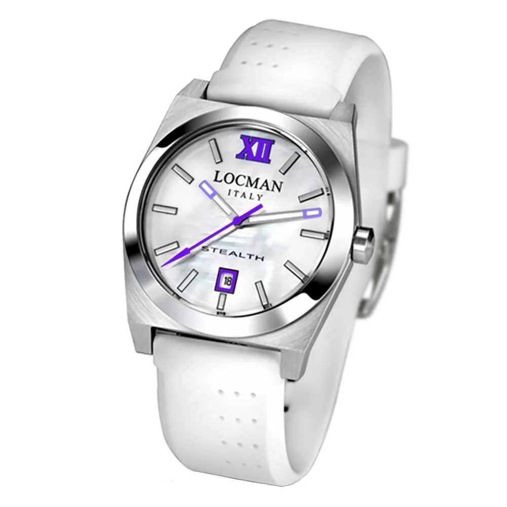 Locman 020300MWFVT0SIW Stealth Quartz Woman's Watch
