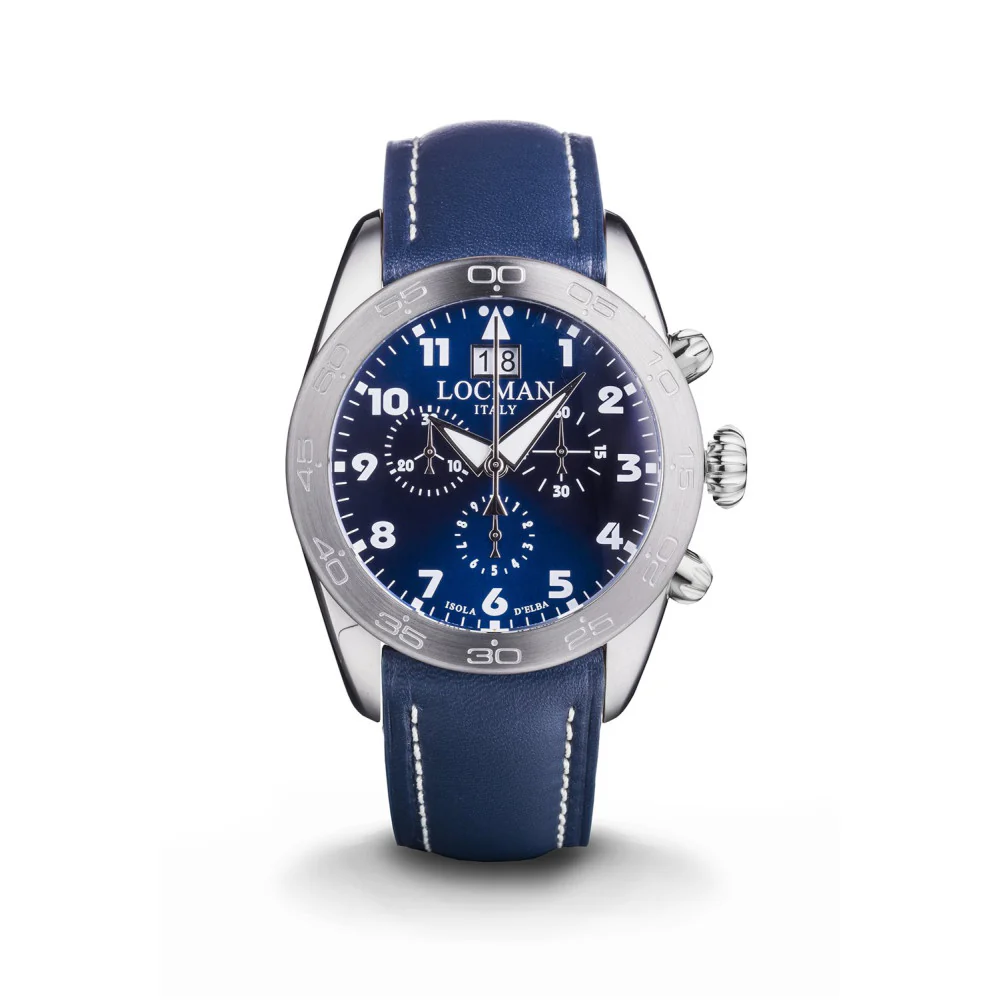 Locman 0460A02-00BLWHPB Isola D'Elba Quartz Men's Watch - Image 2