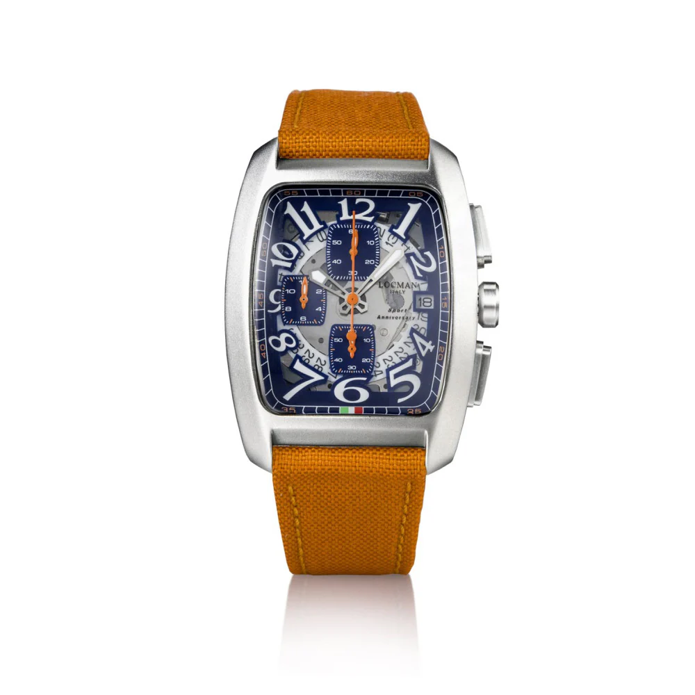 Locman 0472L22S-LLT0BLCO Sport Anniversary Quartz Men's Watch - Image 2
