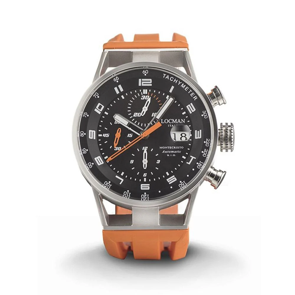 Locman 0516A01S-00BKORSO Montecristo Automatic Men's Watch - Image 2