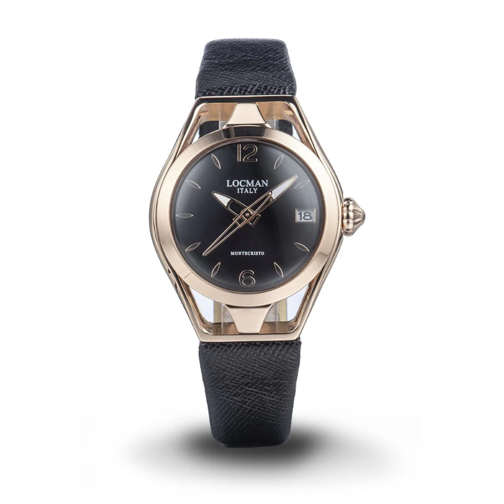 Locman 0526R01R-RRBKRGFK Montecristo Quartz Woman's Watch