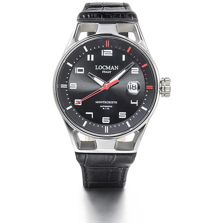 Locman 0541A01S-00BKRDPK Montecristo Automatic Men's Watch - Image 2