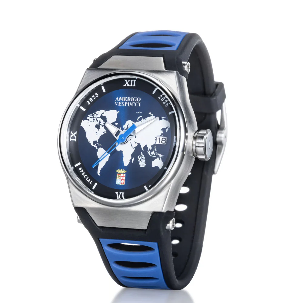Locman 0557A02S-00AMVESB Mare 300 Quartz Amerigo Vespucci Men's Watch