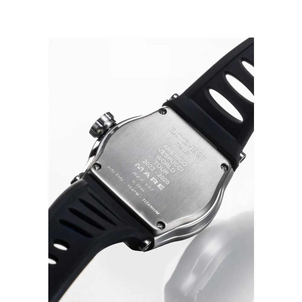 Locman 0557A02S-00AMVESB Mare 300 Quartz Amerigo Vespucci Men's Watch - Image 3