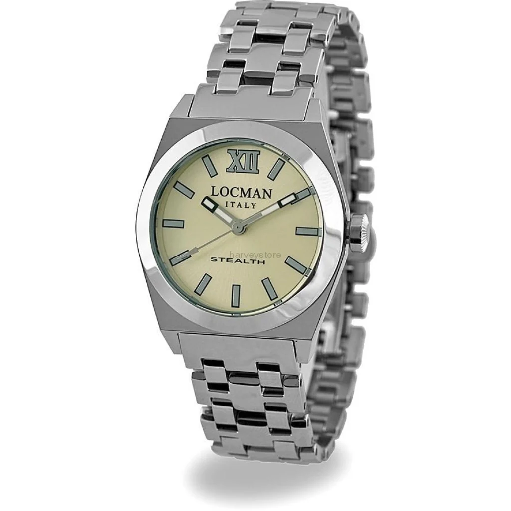 Locman Stealth Women's 020400YLFNK0BR0 Quartz Watch