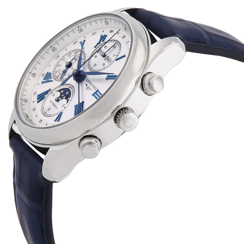 Longines L2.773.4.71.2 Master Collection Chrono Moonphase Automatic Men's Watch - Image 3