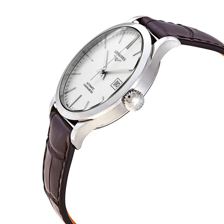 Longines L2.820.4.72.2 Record Automatic Men's Watch - Image 4