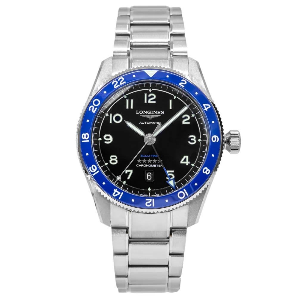 Longines L3.812.4.59.6 Spirit Zulu Time GMT Wempe Ltd. Ed. - Image 2