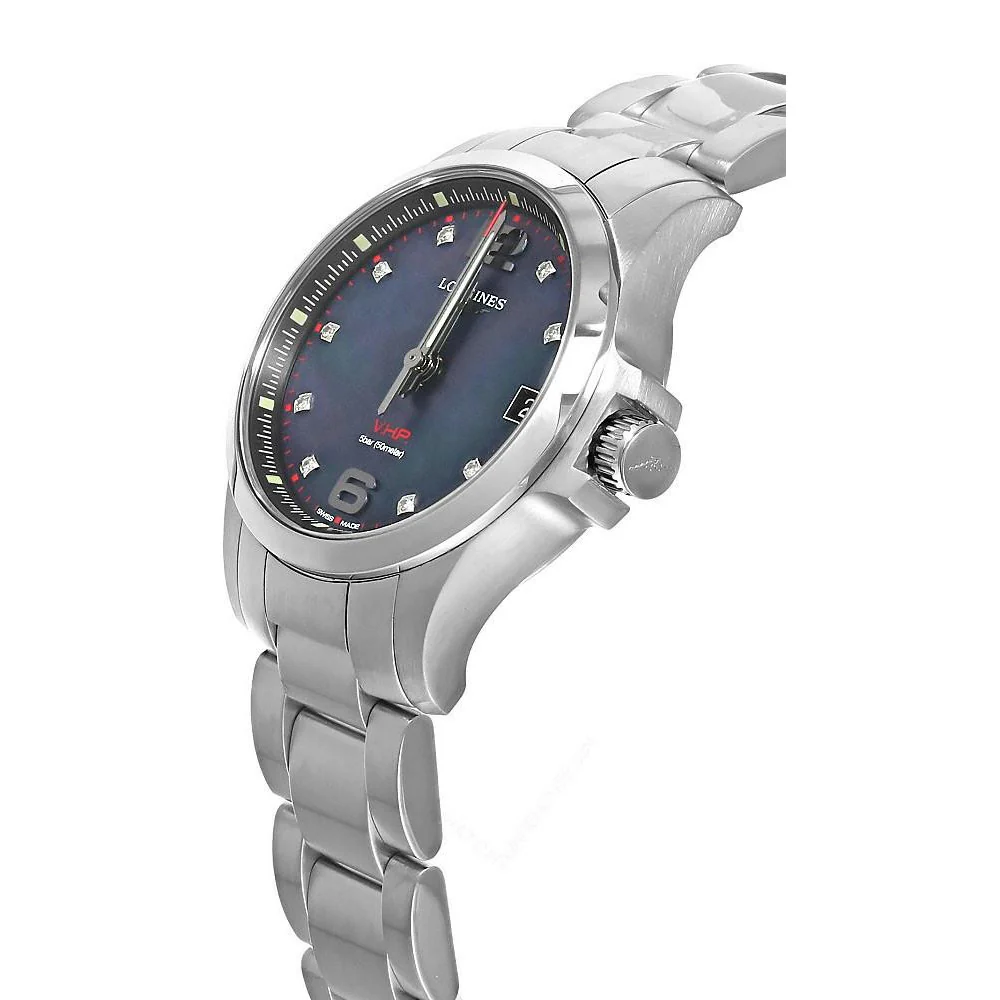 Longines L3.316.4.88.6 Conquest V.H.P. Quartz Woman's Watch - Image 4