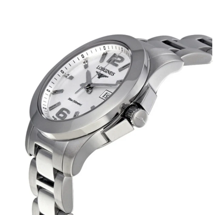 Longines L3.376.4.16.6 Conquest Quartz Woman's Watch - Image 3