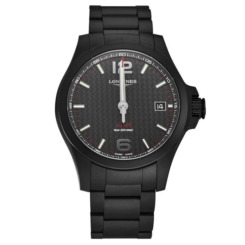 Longines L3.728.2.56.6 Conquest V.H.P. Quartz Men's Watch