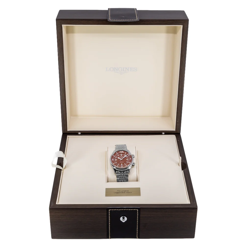 Longines L37644966 Legend Diver Automatic Men's Watch - Image 8