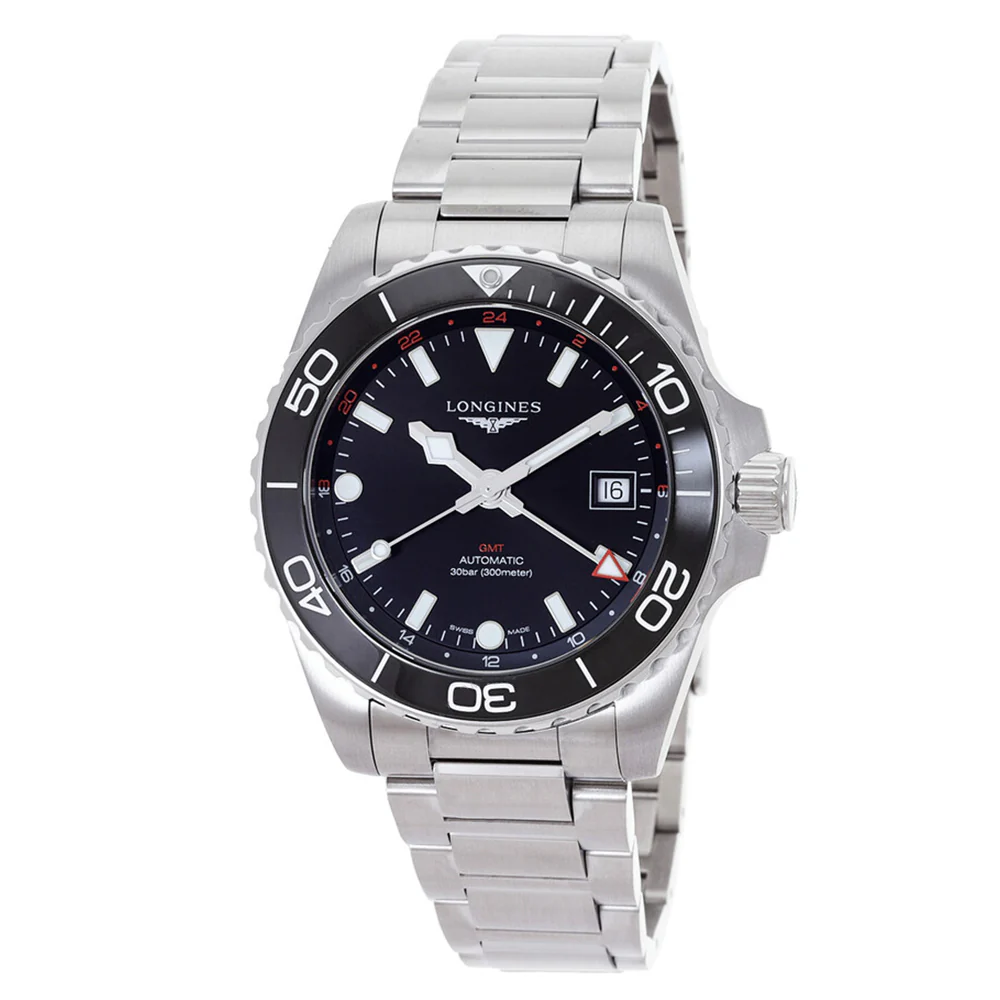 Longines L37904566 Hydroconquest Gmt Automatic Men's Watch