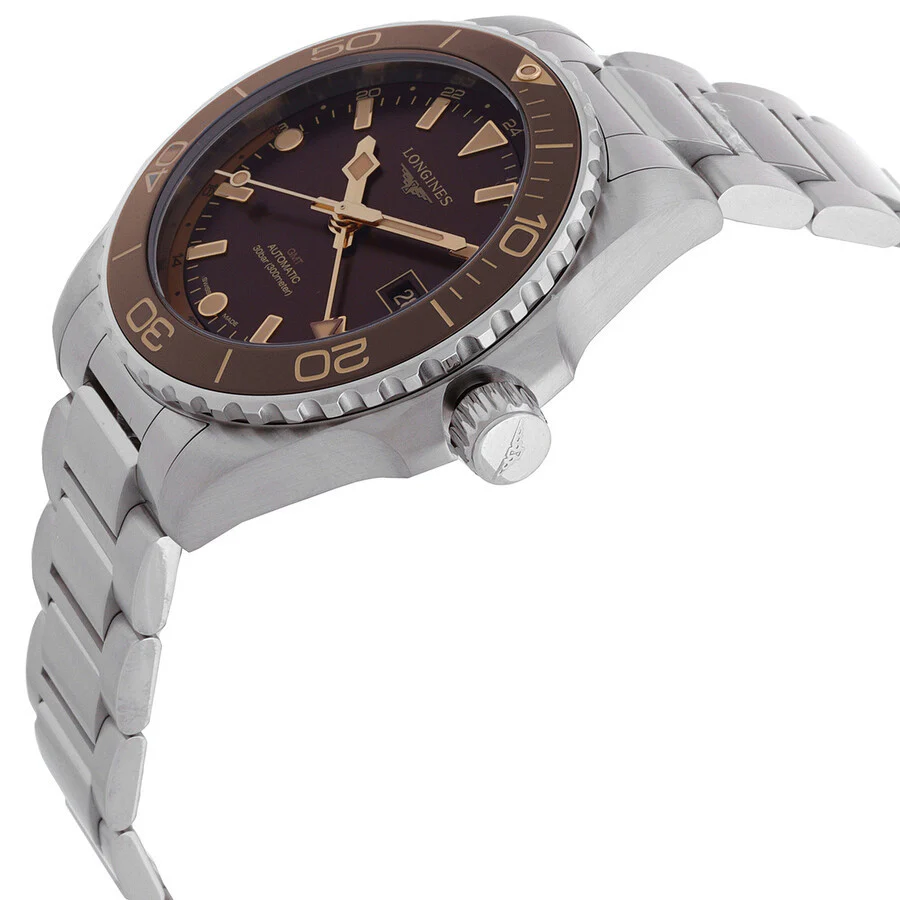 Longines L3.790.4.66.6 Hydroconquest Gmt Automatic Men's Watch - Image 4