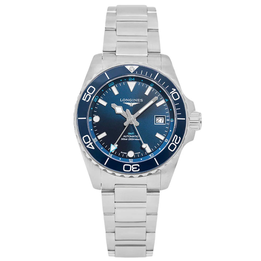 Longines L37904966 Hydroconquest Gmt Automatic Men's Watch - Image 3