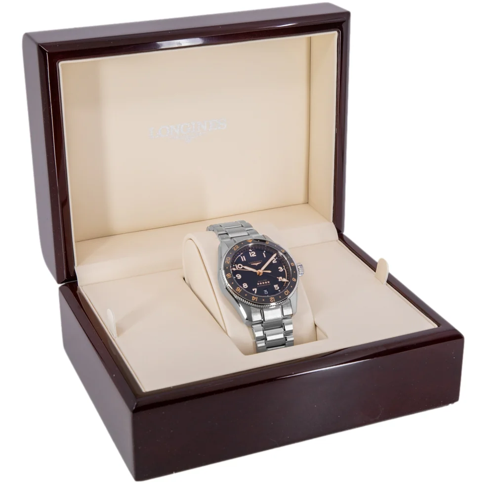 Longines L38024506 Spirit Zulu Time Automatic Men's Watch - Image 8
