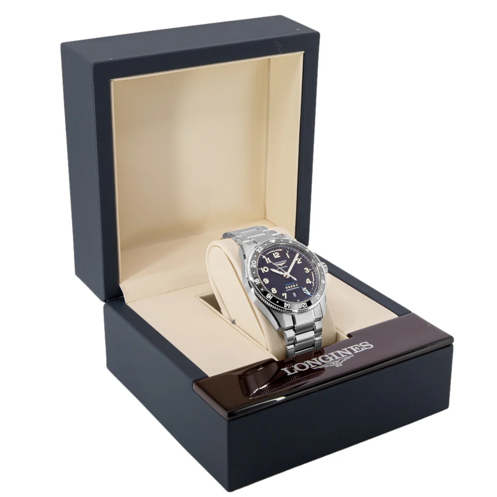 Longines L38124536 Spirit Zulu Time Automatic Men's Watch - Image 9