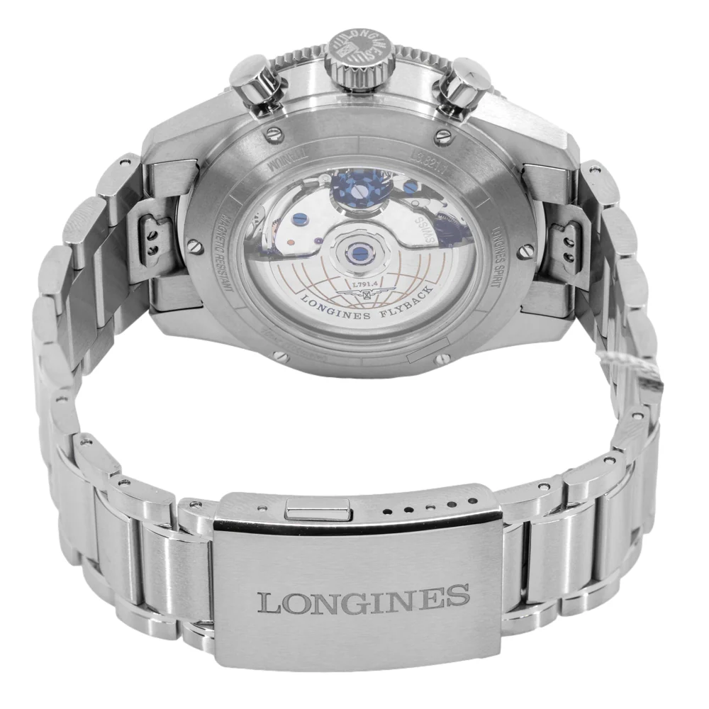 Longines L38211536 Spirit Flyback Titanium Automatic Men's Watch - Image 5