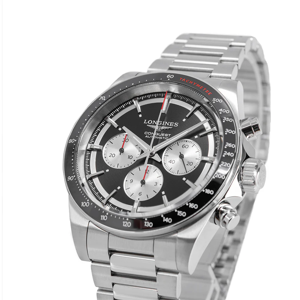Longines L38354526 Conquest Chronograph Automatic Men's Watch - Image 10