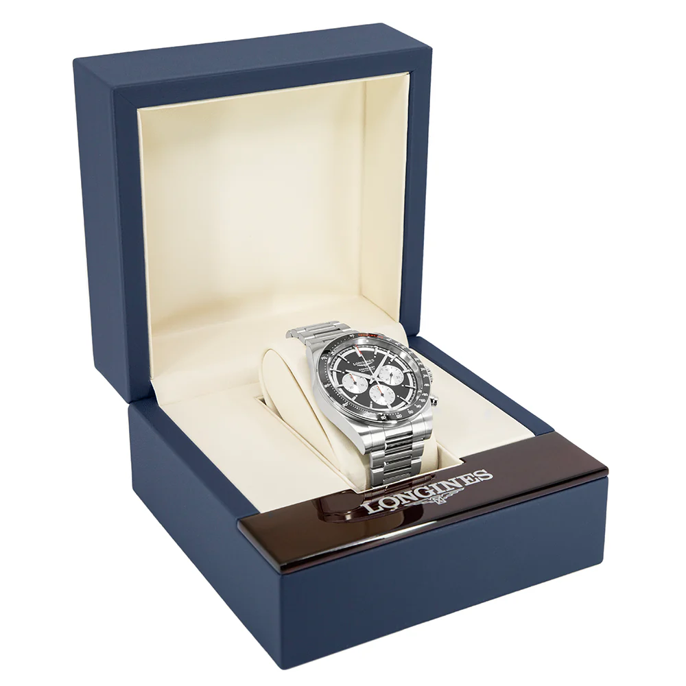Longines L38354526 Conquest Chronograph Automatic Men's Watch - Image 9