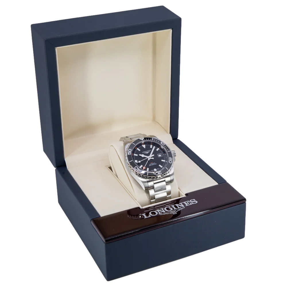 Longines L38904566 Hydroconquest Gmt Automatic Men's Watch - Image 9