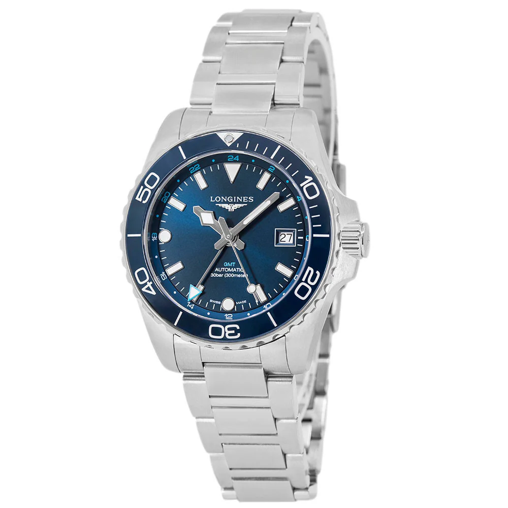 Longines L38904966 Hydroconquest Gmt Automatic Men's Watch