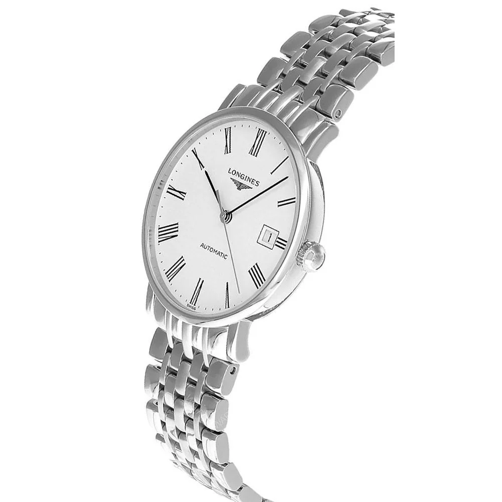 Longines L4.810.4.11.6 Elegant Automatic Men's Watch - Image 4