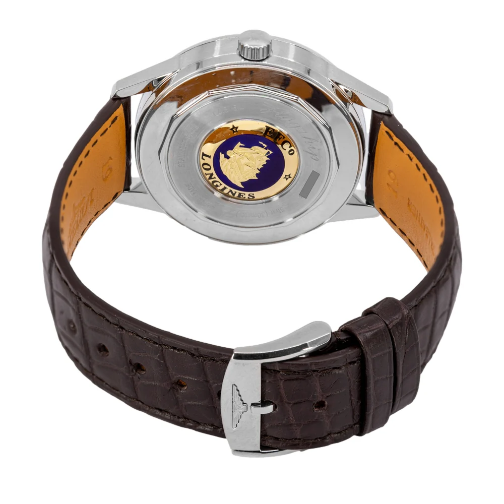 Longines L48154622 Flagship Heritage Moonphase Automatic Men's Watch - Image 5