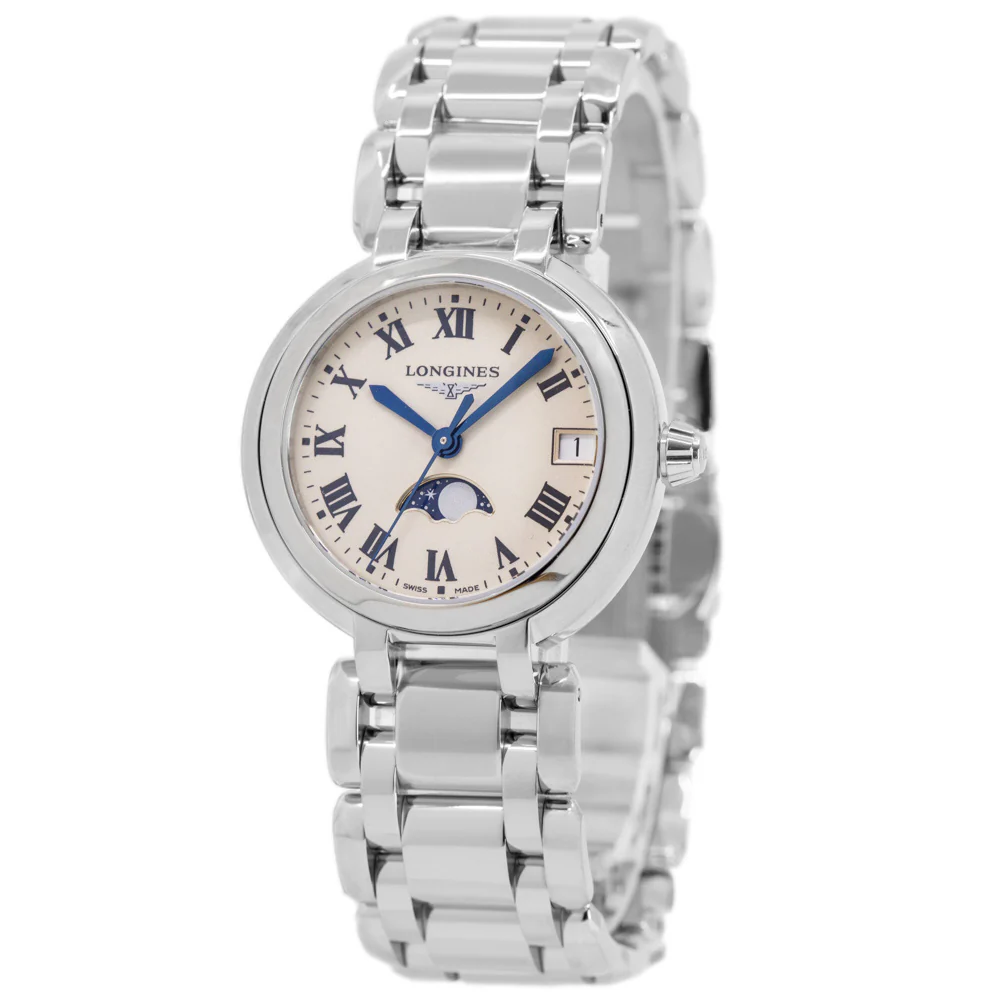 Longines L81154716 Primaluna Moonphase Quartz Watch