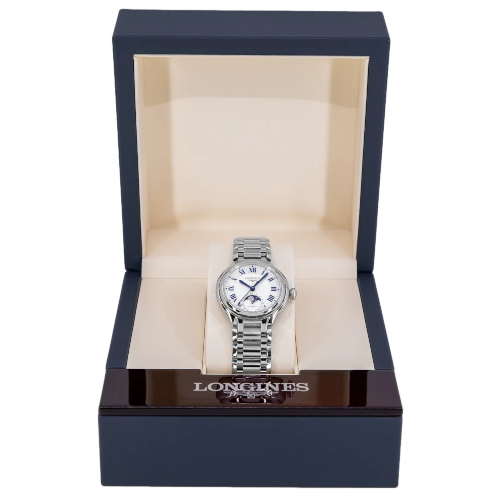 Longines L81264716 Primaluna Moonphase Automatic Woman's Watch - Image 8