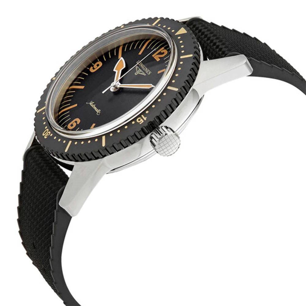 Longines Men's L2.822.4.56.9 Heritage Skin Diver Automatic - Image 3