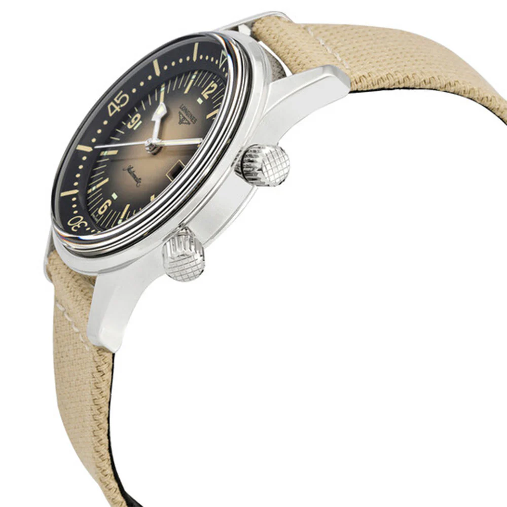 Longines Men's L3.374.4.30.2 Legend Diver Automatic - Image 4