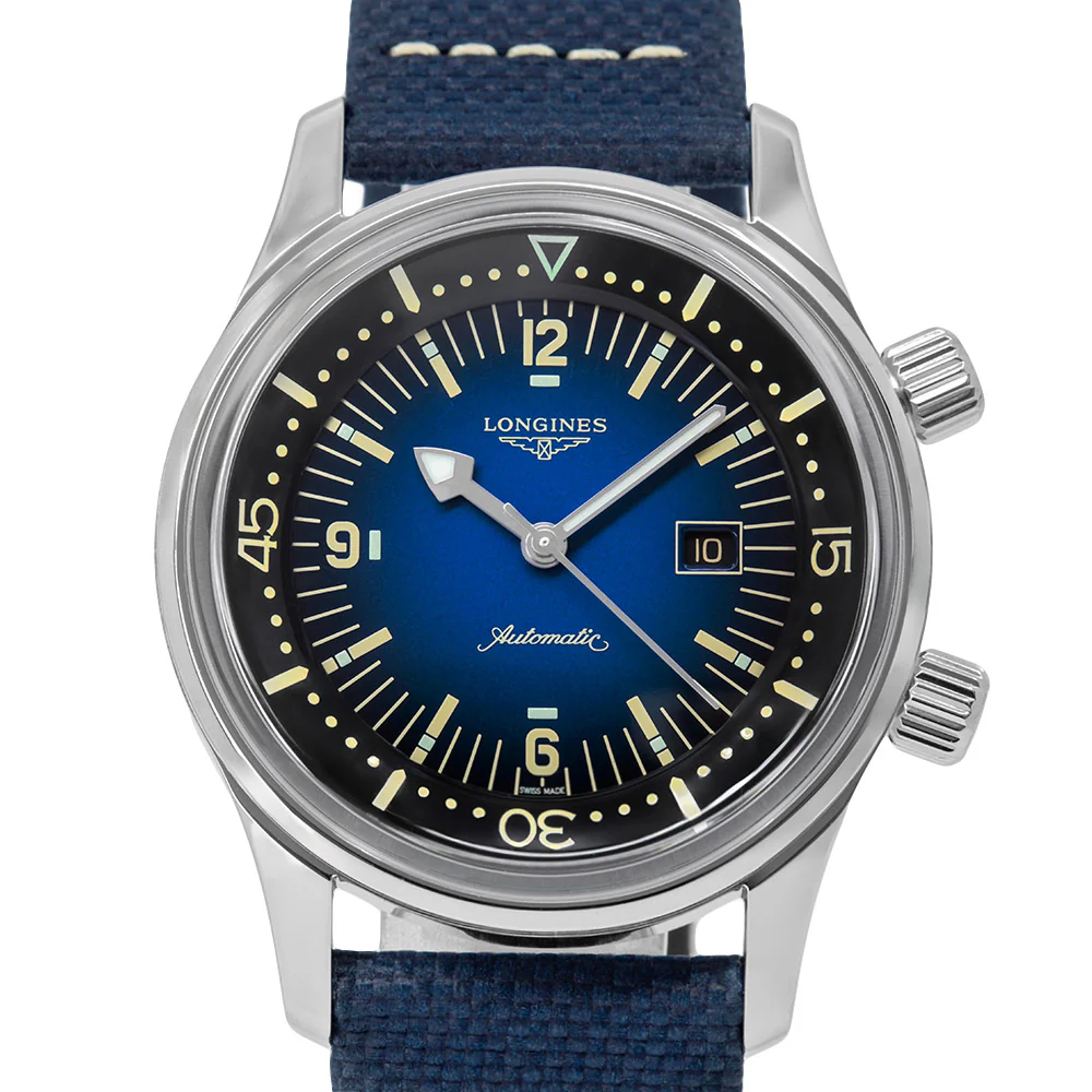 Longines Men's L3.374.4.90.2 Legend Diver 36mm Automatic - Image 2