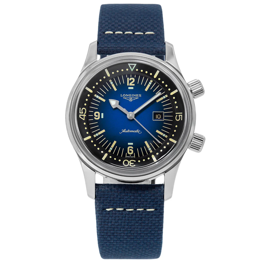 Longines Men's L3.374.4.90.2 Legend Diver 36mm Automatic - Image 3