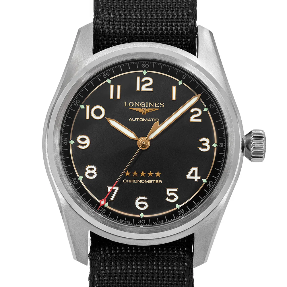 Longines Men's L3.811.1.53.2 Spirit Titanium Chronometer - Image 2