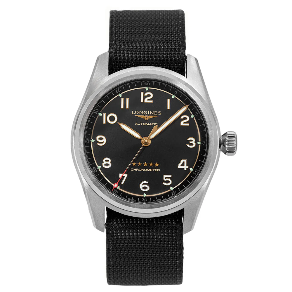 Longines Men's L3.811.1.53.2 Spirit Titanium Chronometer - Image 3