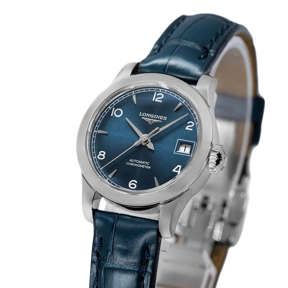 Longines Women's L2.320.4.96.4 Record 26mm Auto Chronometer - Image 10