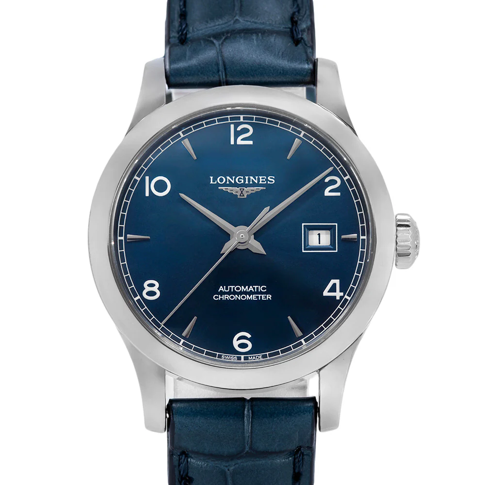 Longines Women's L2.321.4.96.4 Record 30mm Auto Chronometer - Image 2