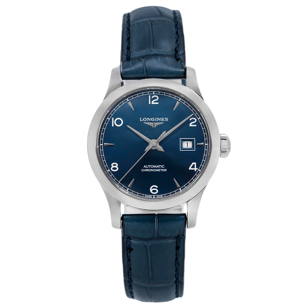 Longines Women's L2.321.4.96.4 Record 30mm Auto Chronometer - Image 3