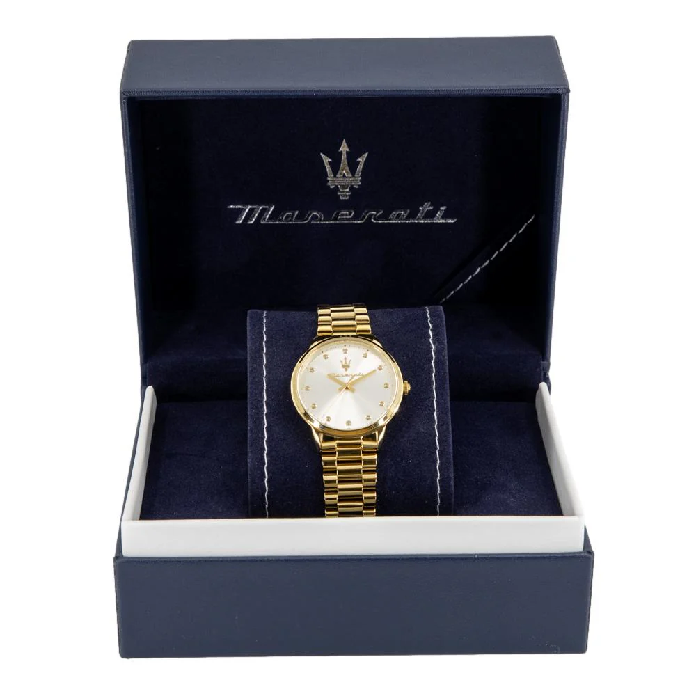 Maserati Men's R8853147503 Royale Silver Dial Watch - Image 8
