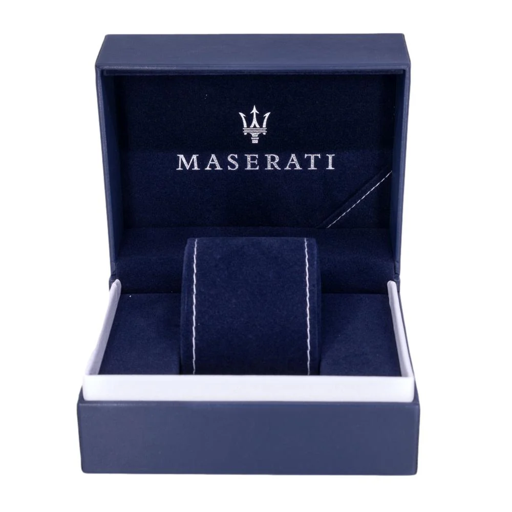Maserati Men's R8873639001 Triconic Chrono Blue Dial Watch - Image 7