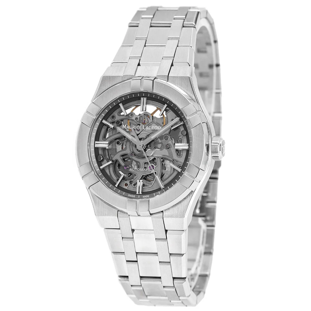 Maurice Lacroix AI6007-SS002-030-1 Aikon Skeleton 39mm Auto