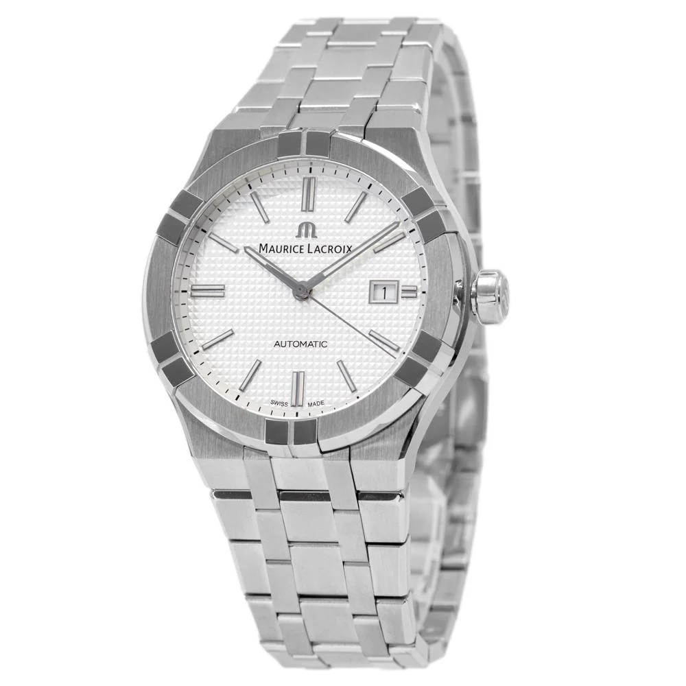 Maurice Lacroix AI6008-SS002-130-1 Aikon Silver Dial Watch