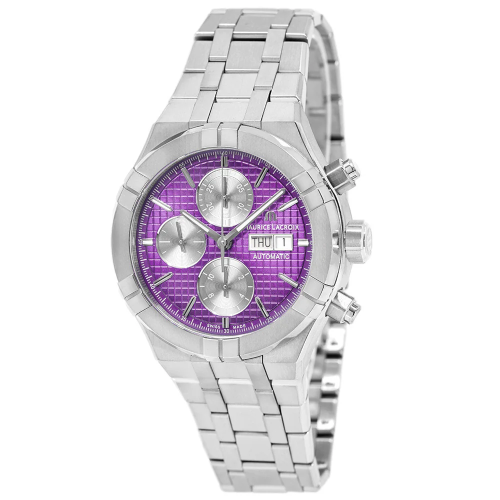Maurice Lacroix AI6038-TT032-430-1 Aikon Titanium Chrono
